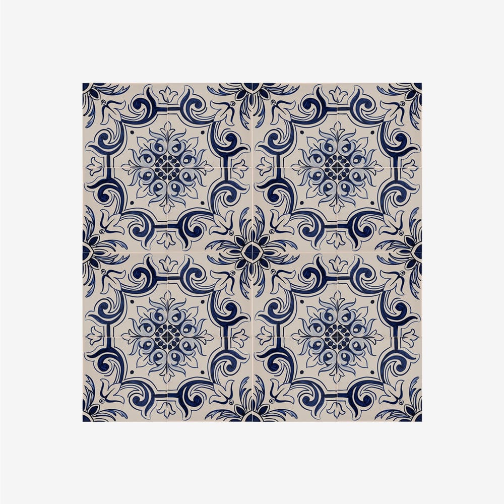 Decorative Panel of 4 azulejos 12X12''