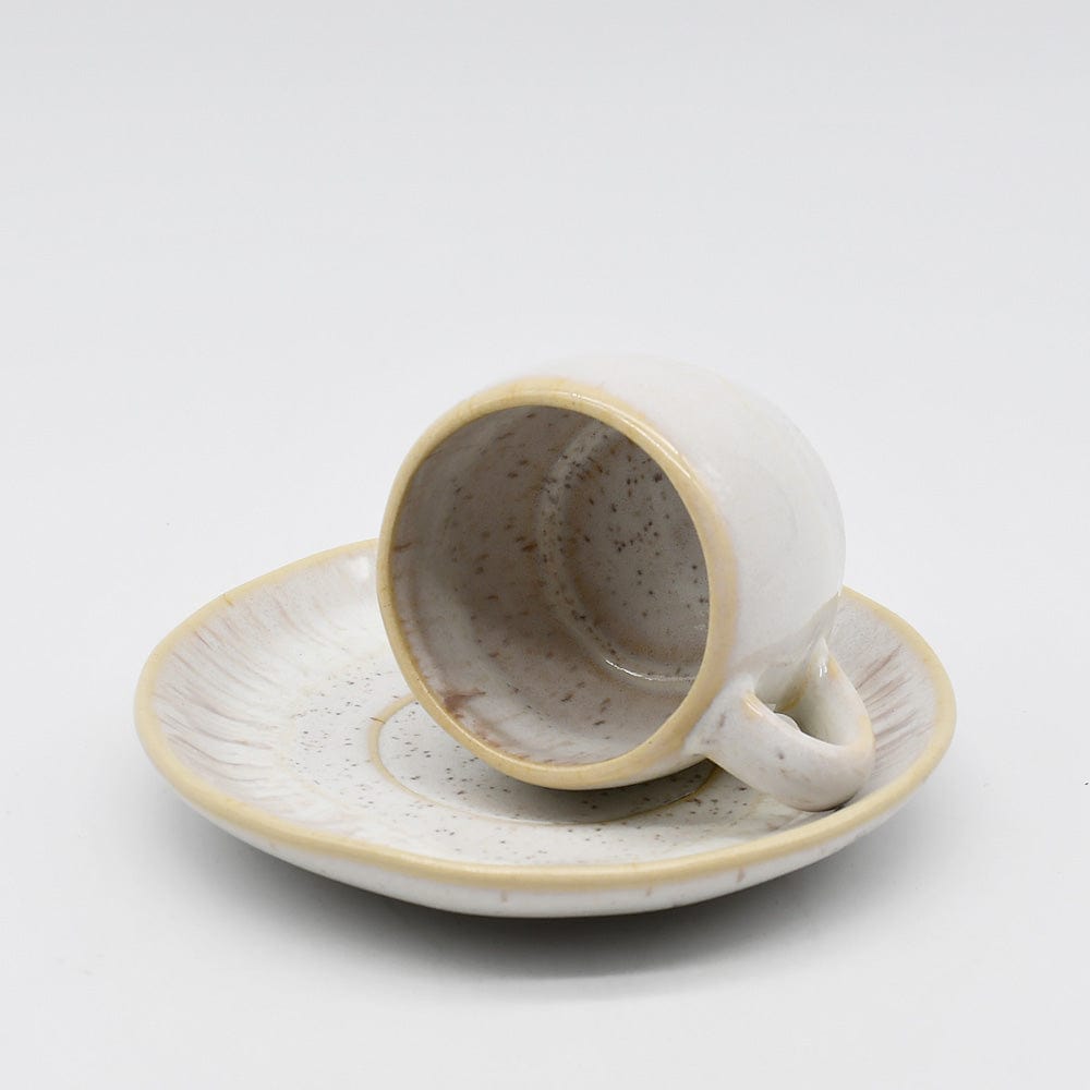 Eivissa | Cup and Saucer - White