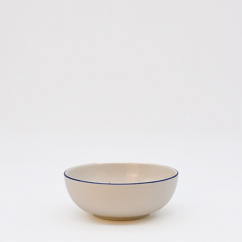 Floral I Ceramic Bowl 5.1'' - Blue
