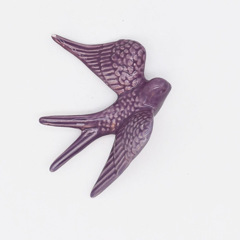Hirondelle portugaise traditionnelle en céramique en 20 couleurs Petite hirondelle en céramique 11cm - 20 couleurs Parme