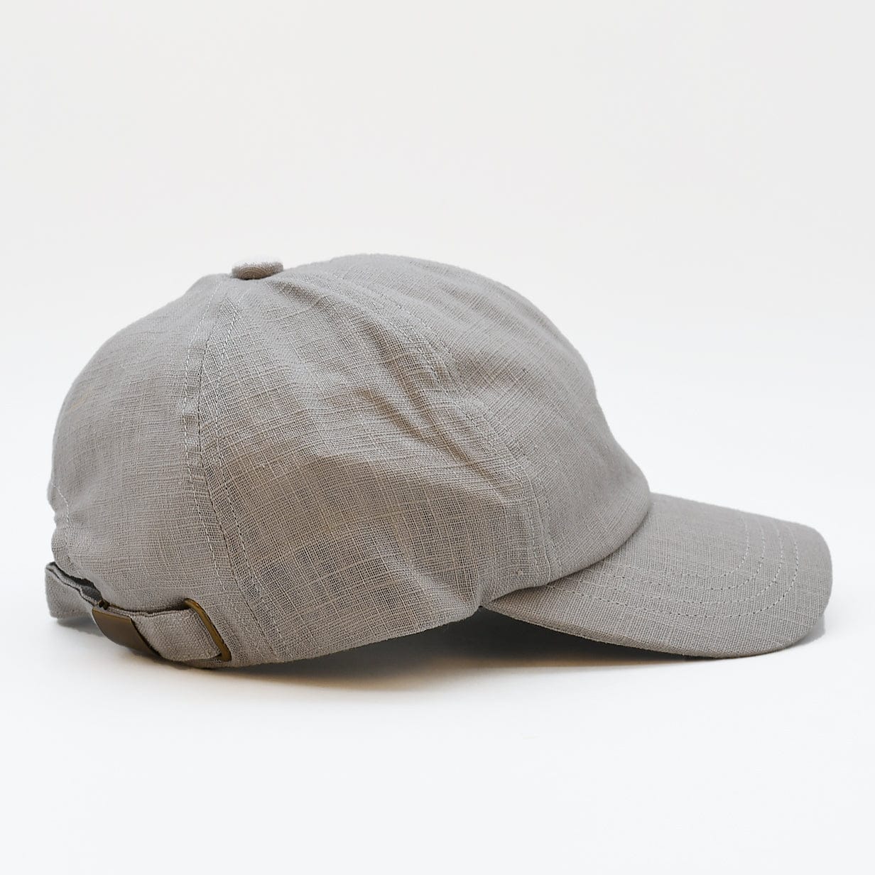 Linen Cap - Light Grey
