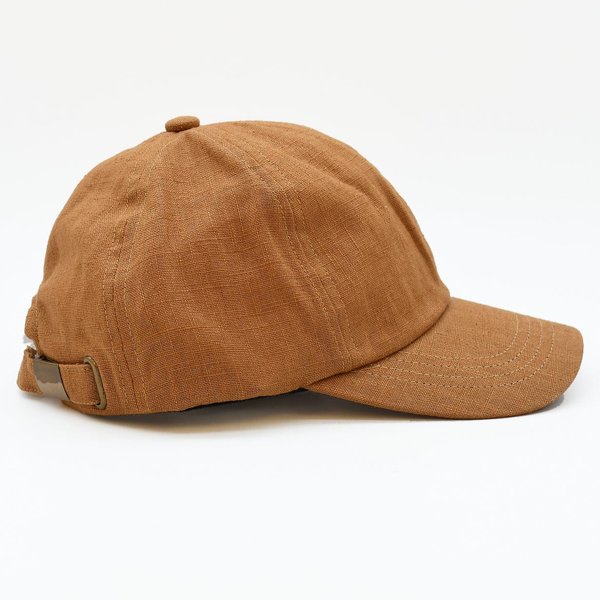 Linen Cap - Terracotta