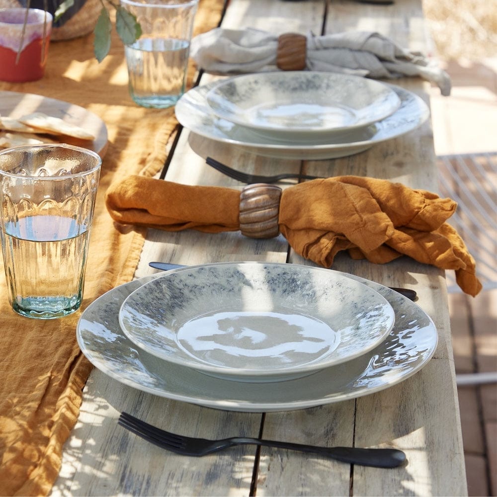 Madeira I Stoneware Dessert/Salad Plate - Beige