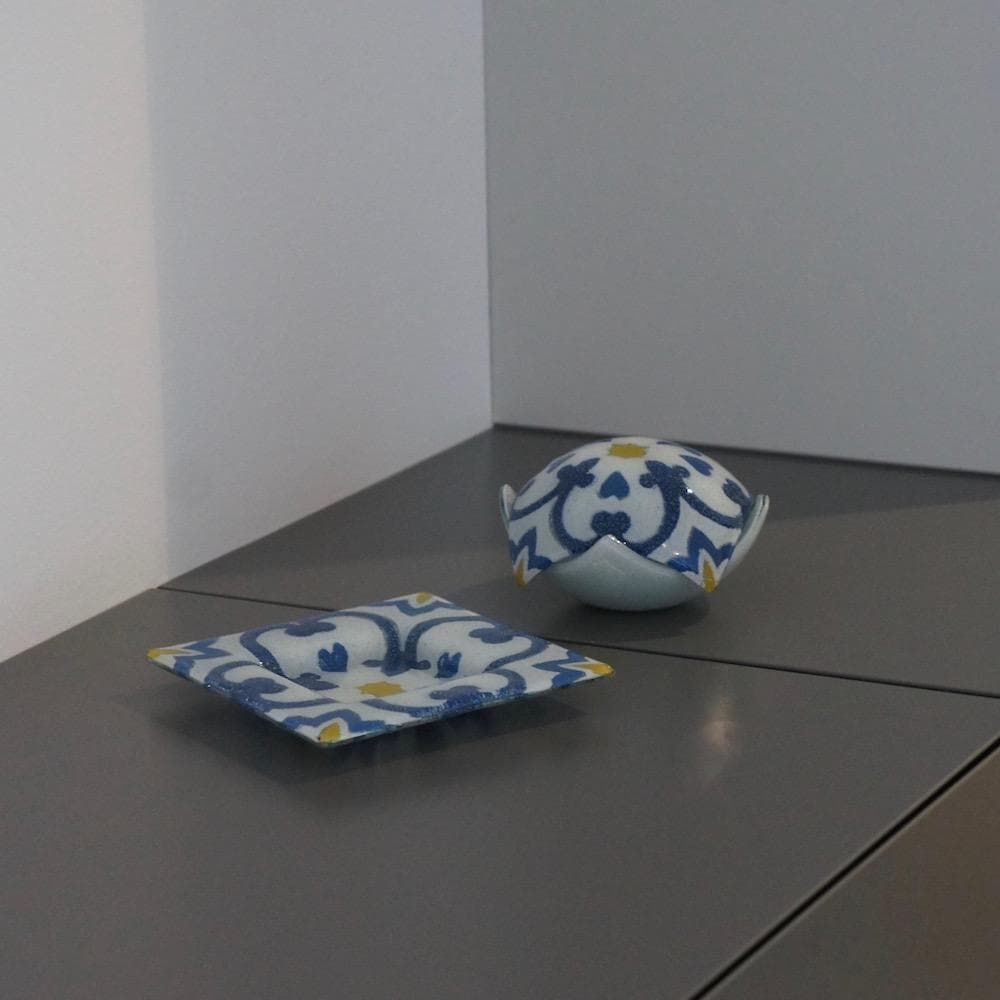 Marinha Grande | Glass Bowl - Azulejos