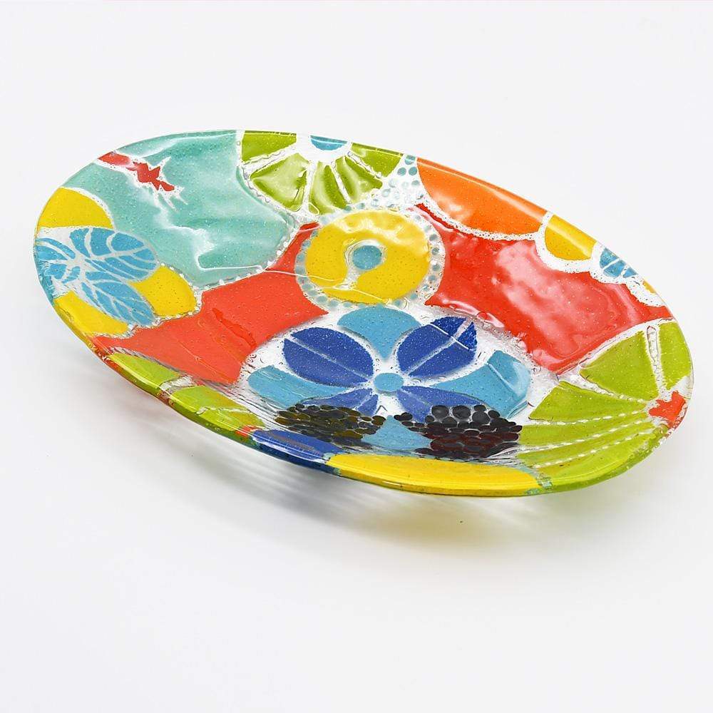 Marinha Grande I Glass Serving Dish - 9"