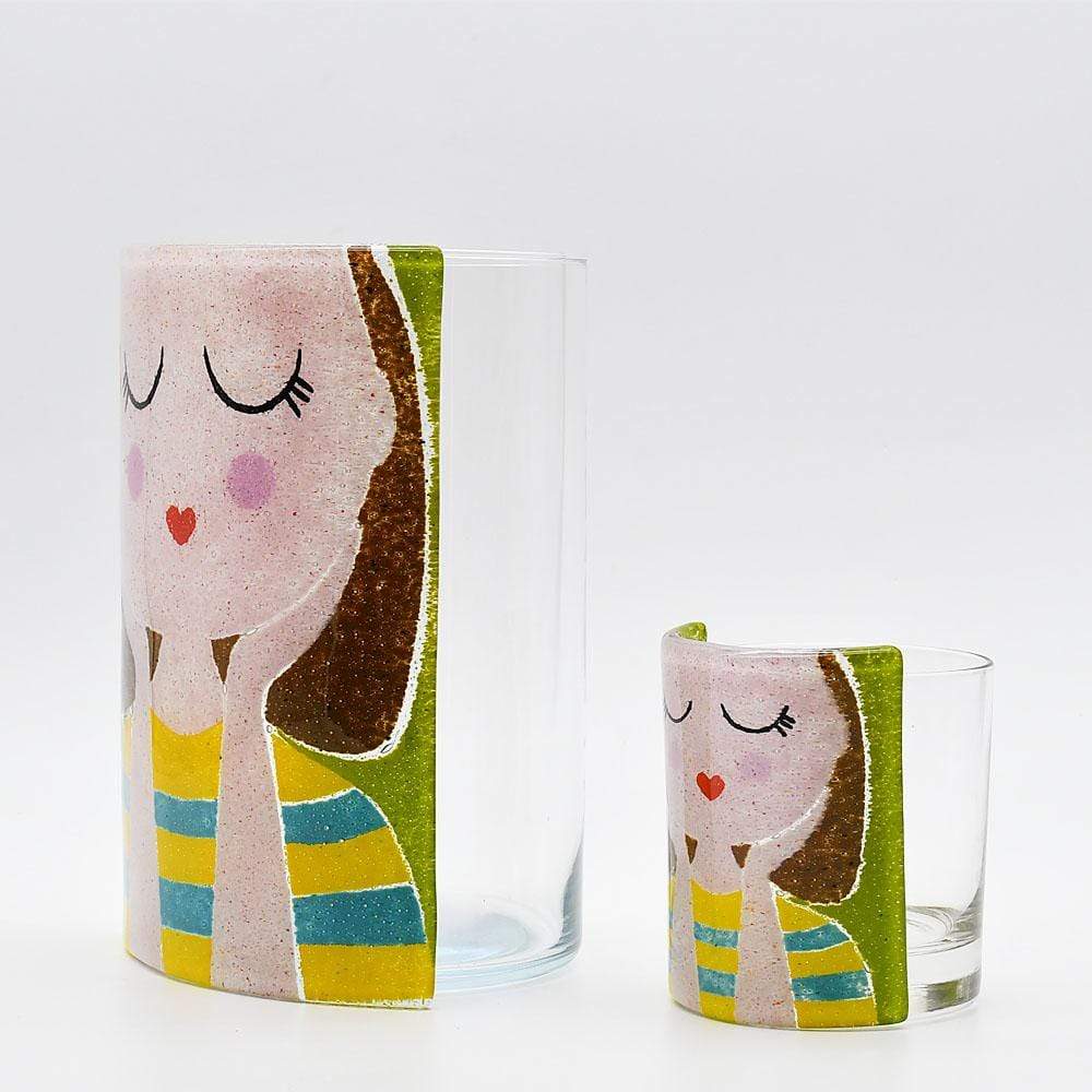 Marinha Grande I Glass vase - 4.0"