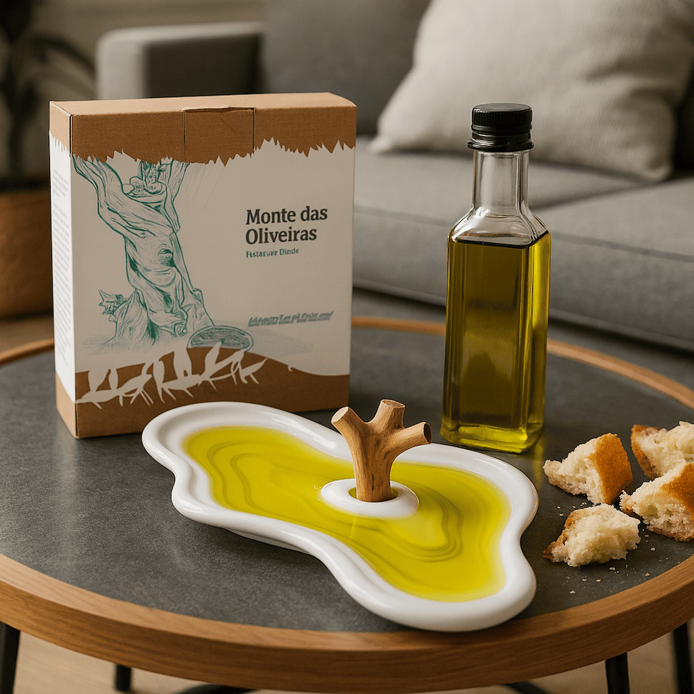 Monte das Oliveiras I Olive oil Plate