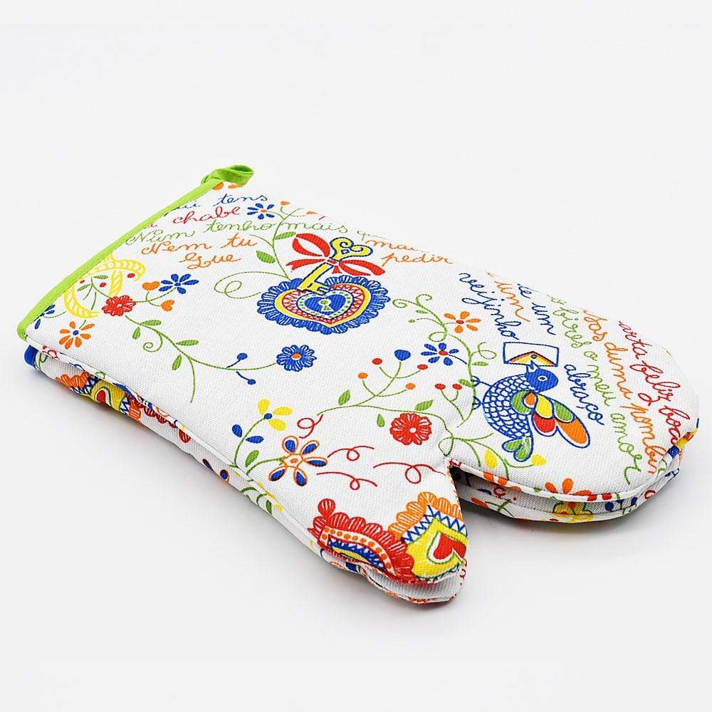 Namorados I Coton Oven Mitt Green