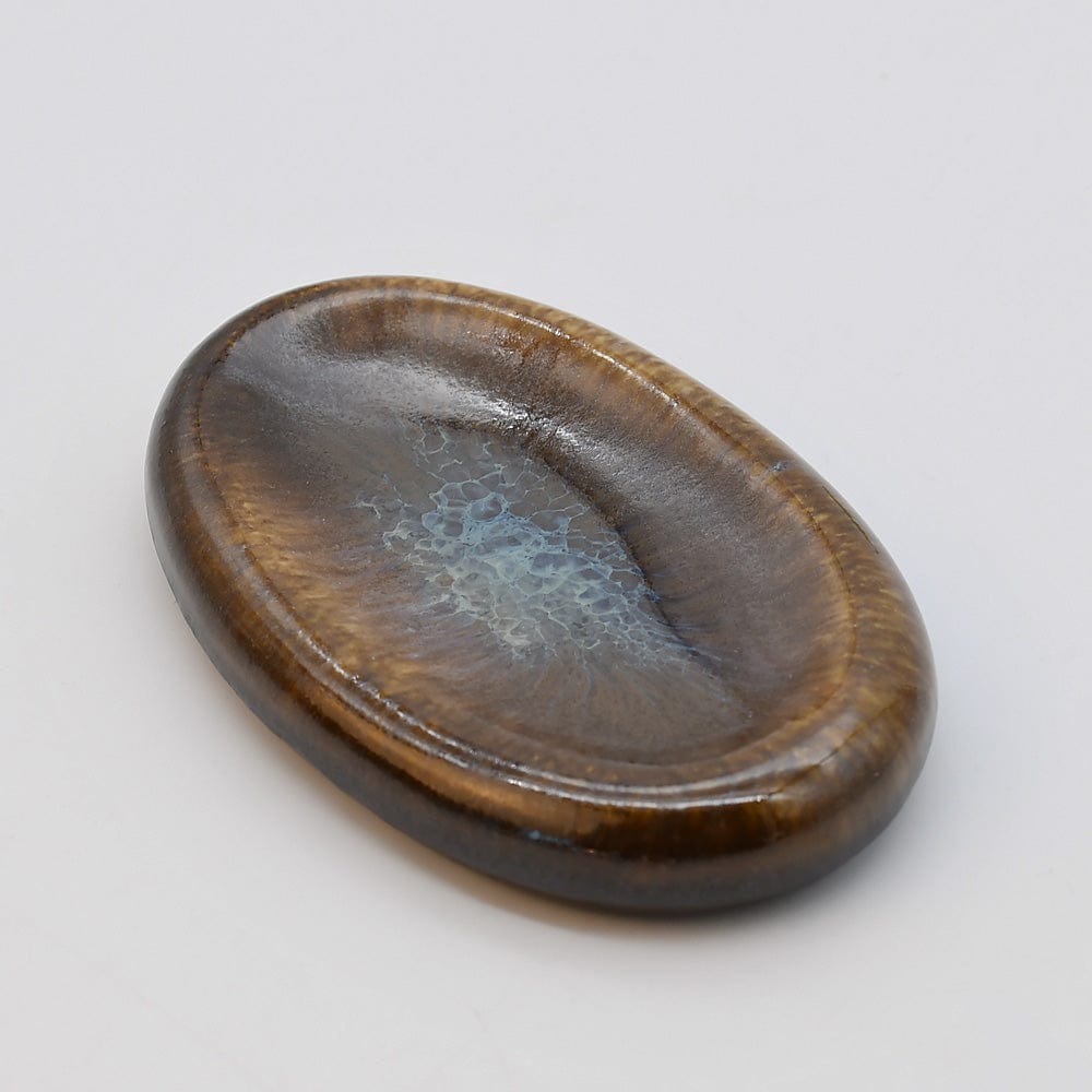 Onyx I Small Stoneware Serving Dish - Brown