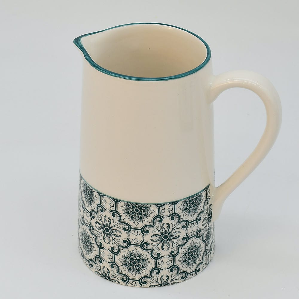 Padrão I Ceramic Pitcher - Green
