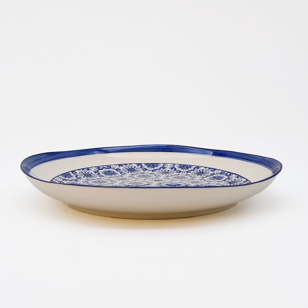 Padrão I Ceramic Plate 10.6'' - Blue