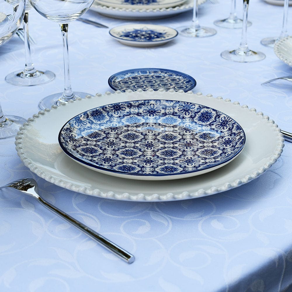 Padrão I Ceramic Plate 7.9'' - Blue