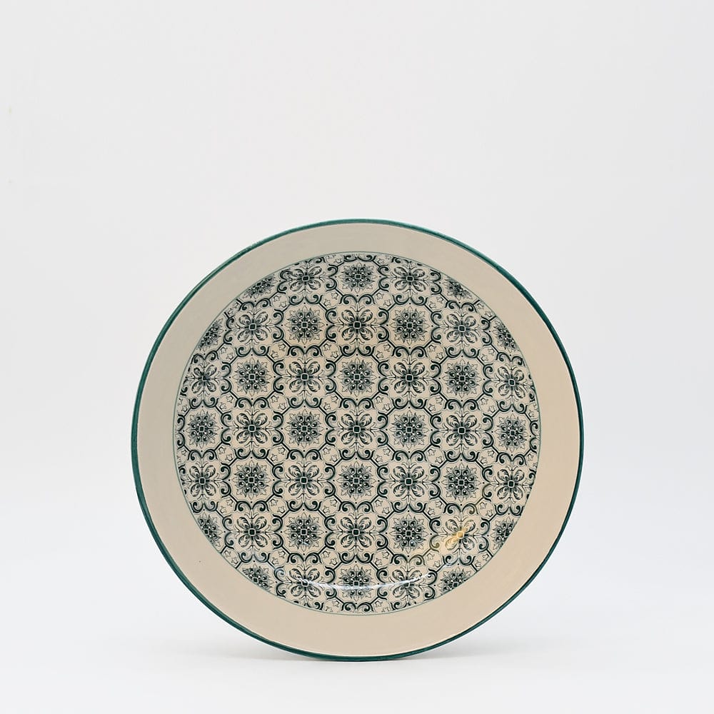 Padrão I Ceramic Salad Bowl - Green