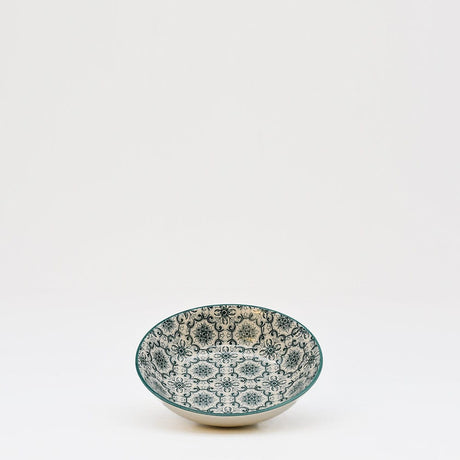 Padrão I Ceramic Snack Bowl 5.3'' - Green