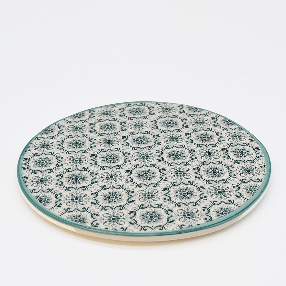Padrão I Ceramic Tray - Green