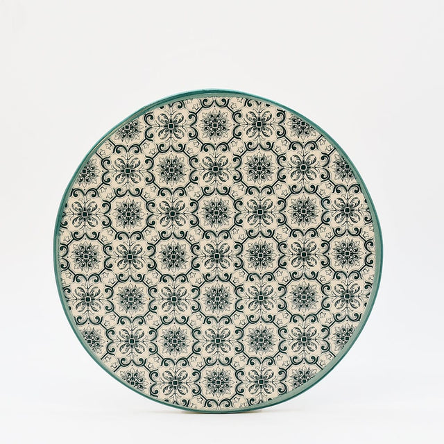 Padrão I Ceramic Tray - Green