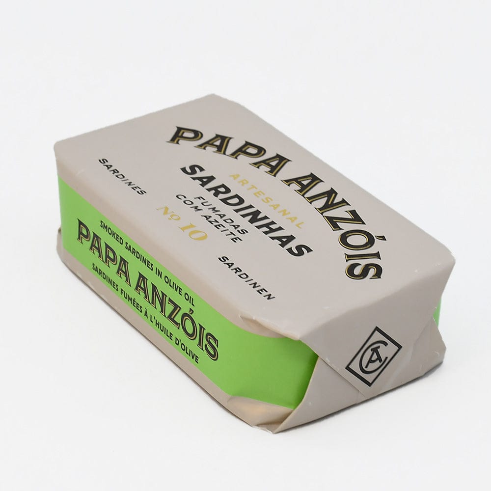 Papa Anzóis I Canned Smoked Sardines in Olive Oil