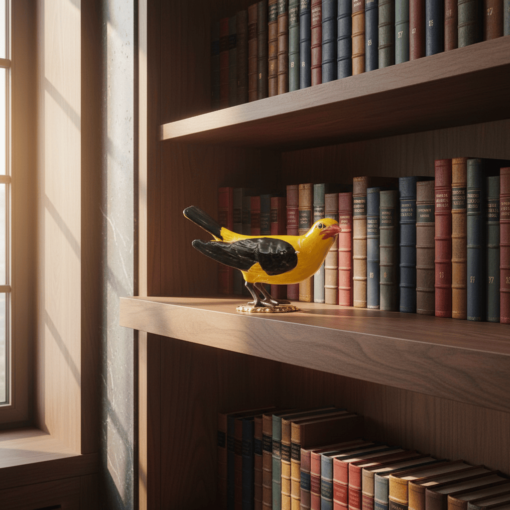 Papa-Figos I Glazed ceramic Bird