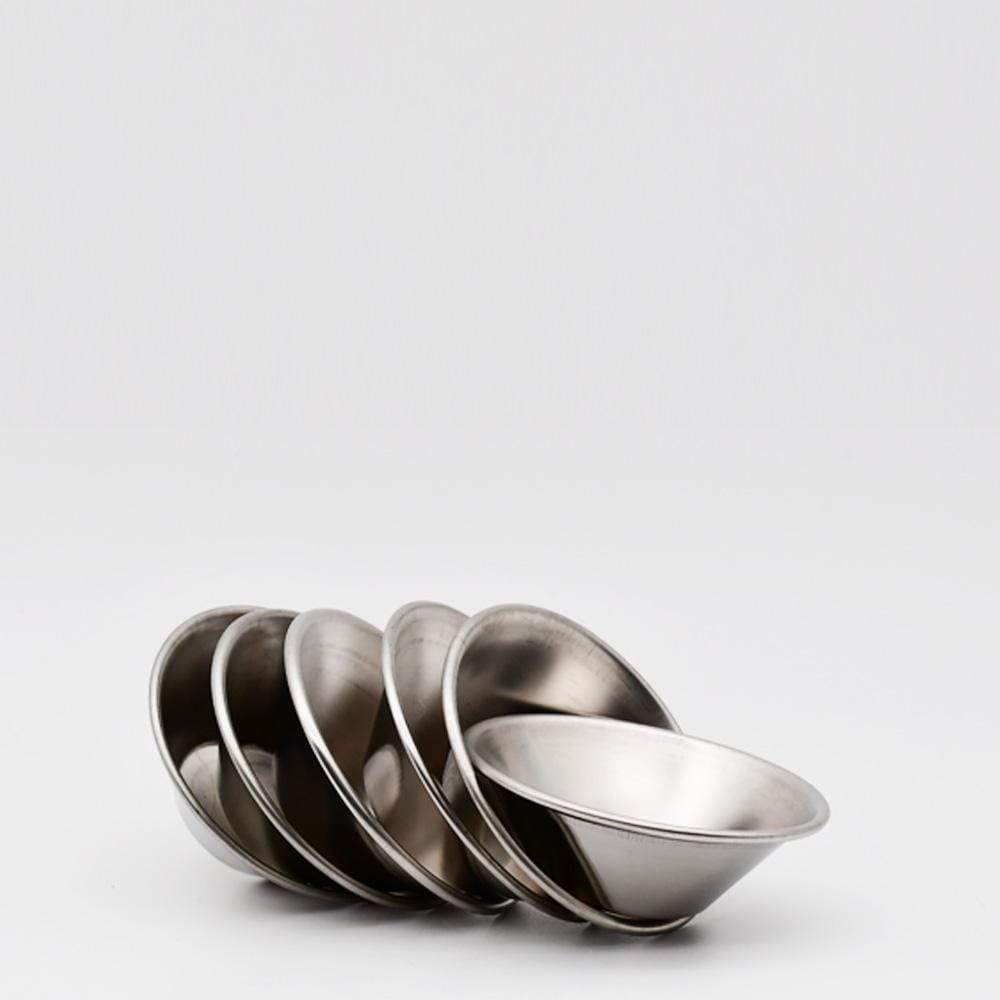 Pasteis de Nata Stainless Steel Molds - 5 pieces