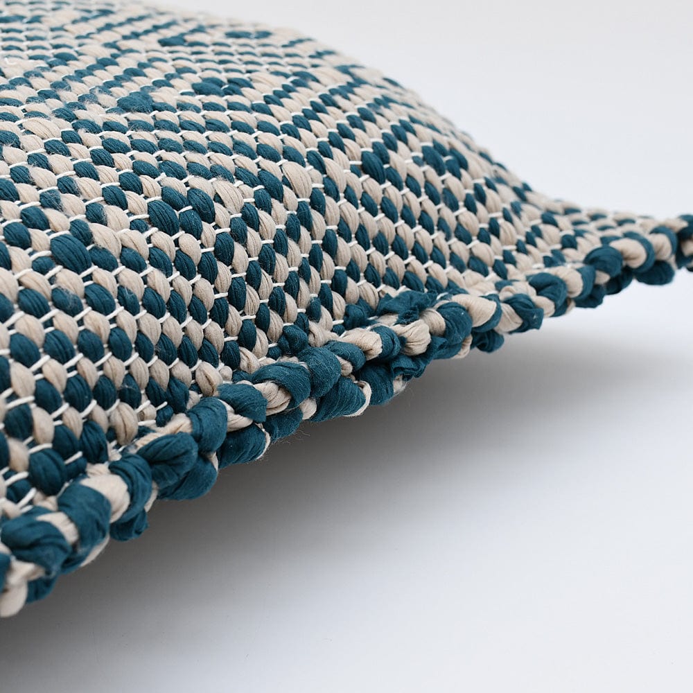 Pillow Cover in Recycled Fibers - Green