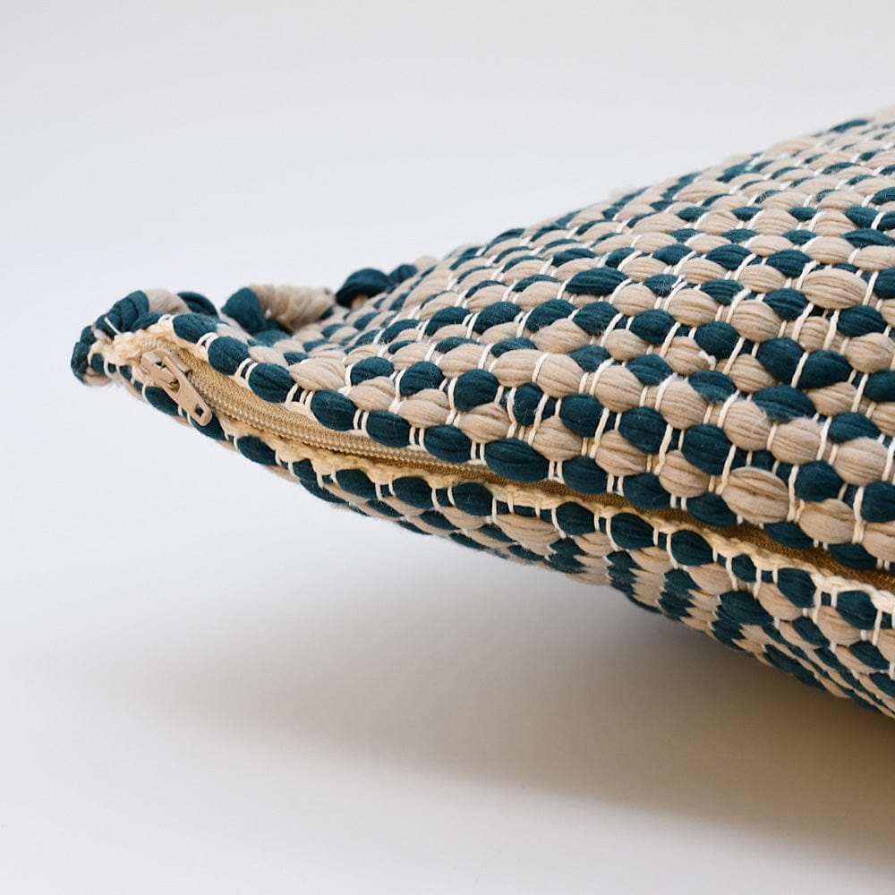 Pillow Cover in Recycled Fibers - Green