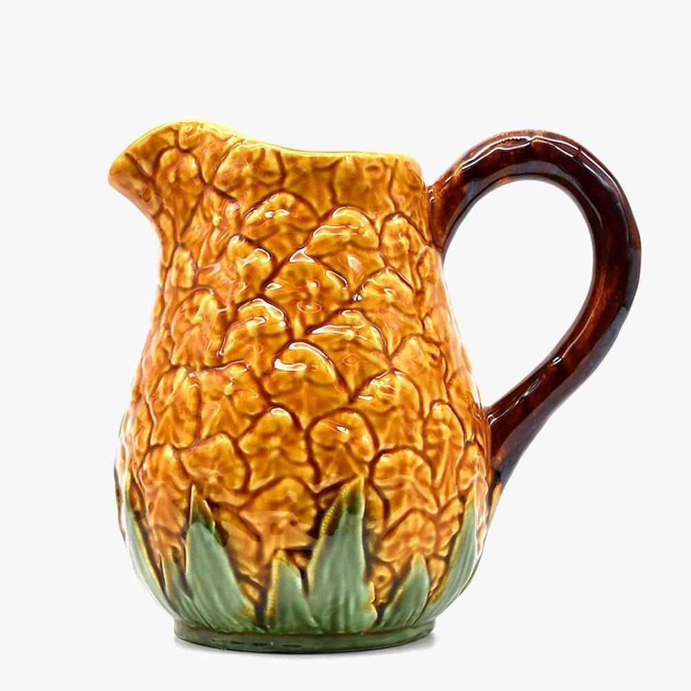 Pineapple-shaped Ceramic Pitcher