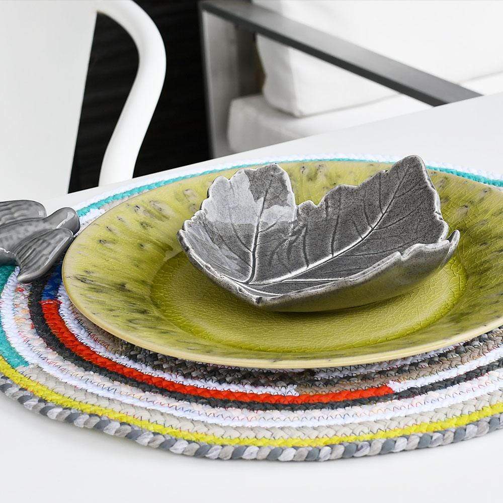 Placemat made from recycled natural fibers