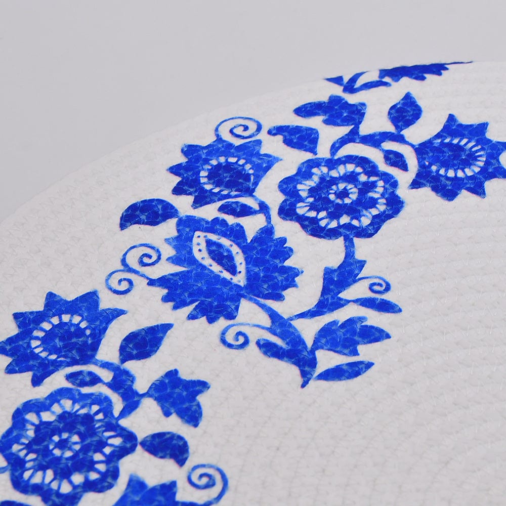 Placemat made from recycled natural fibers