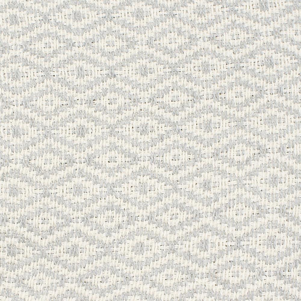 Plaid en coton 79x53'' - Gris clair
