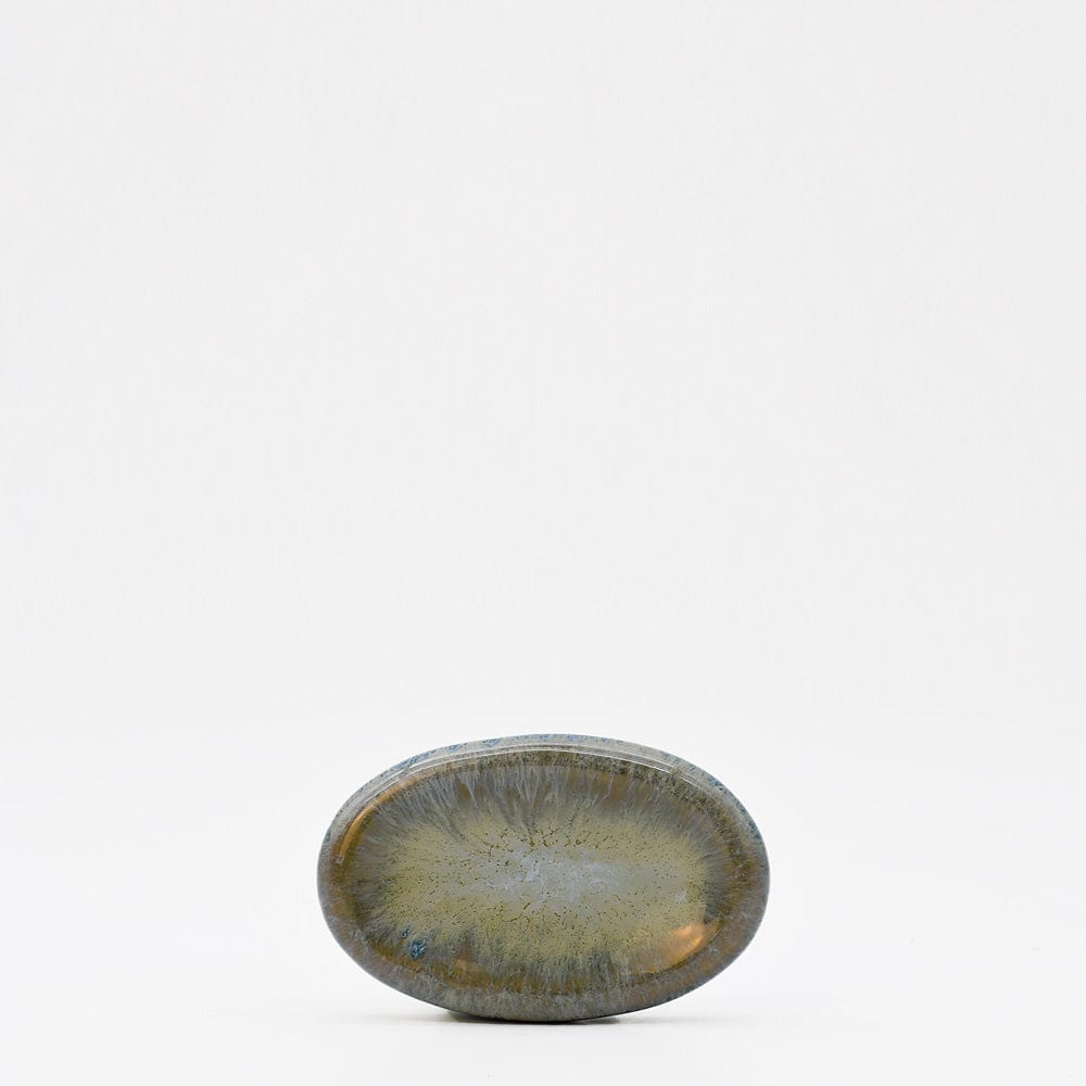 Quartzo I Small Stoneware Serving Dish - Blue