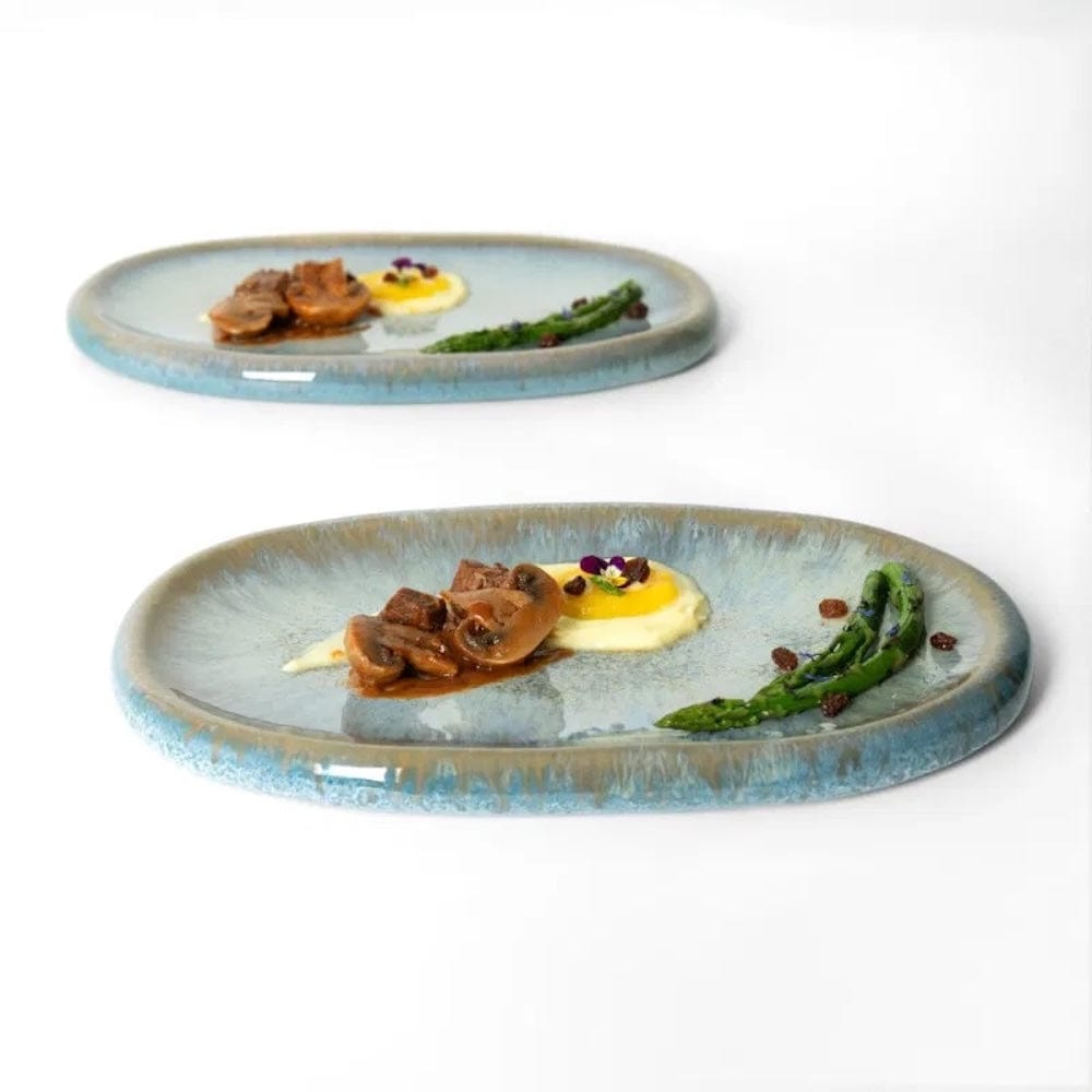 Quartzo I Stoneware Serving Dish - Blue