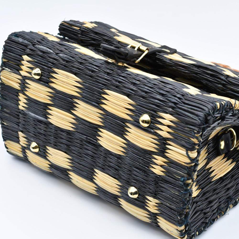 Reed Satchel Bag - 9.8'' - Black