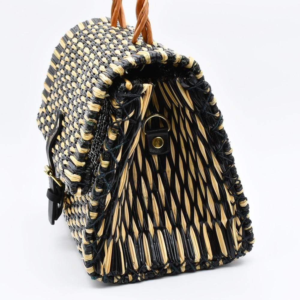 Reed Satchel Bag - 9.8'' - Black