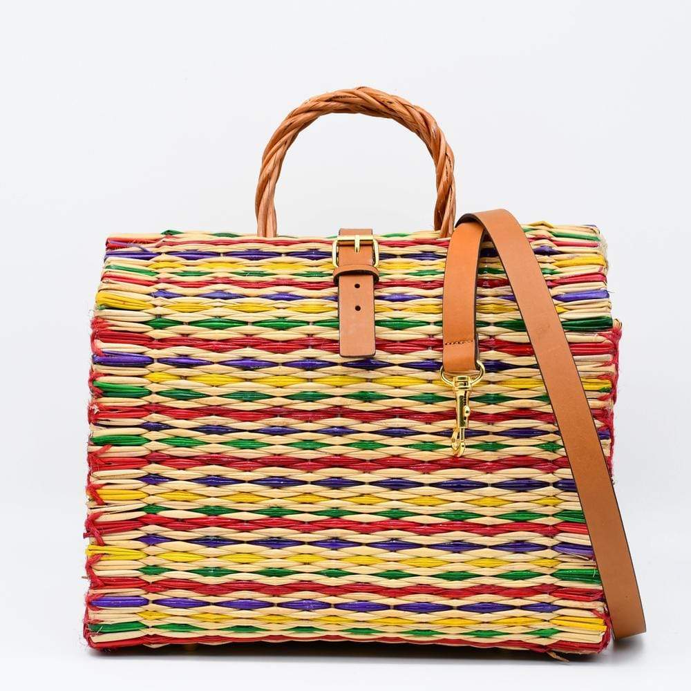 Reed Shopping Bag - 10.2'' - Multicolor