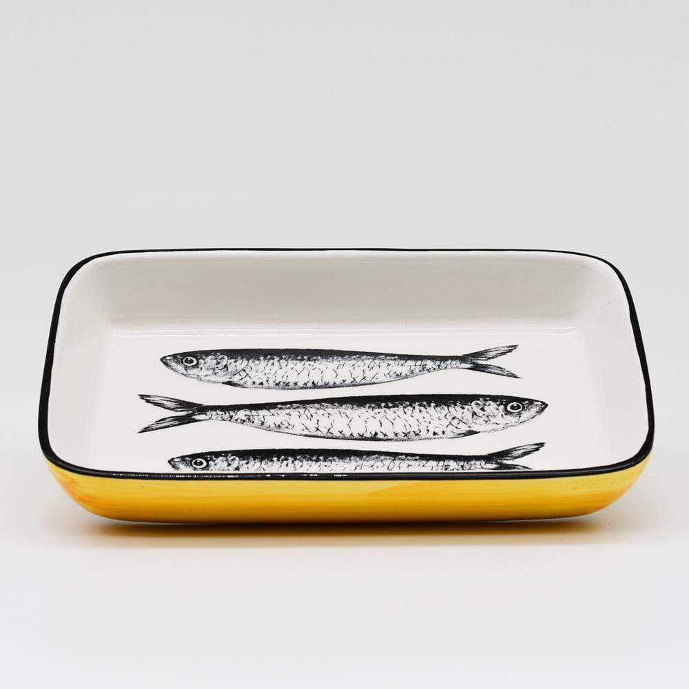 Sardinha | Ceramic Serving Dish Yellow