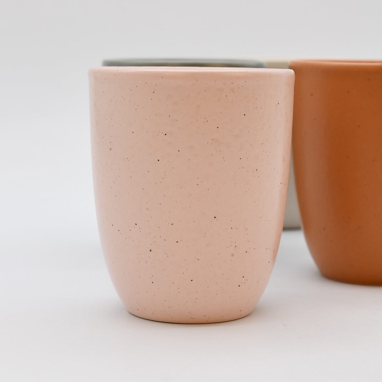 Stoneware Espresso Cup - Pink