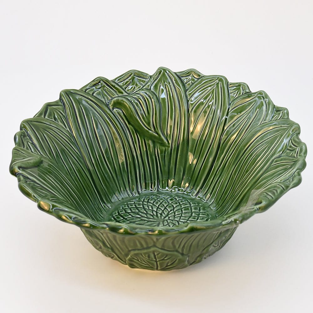 Sunflower-shaped Ceramic Salad Bowl