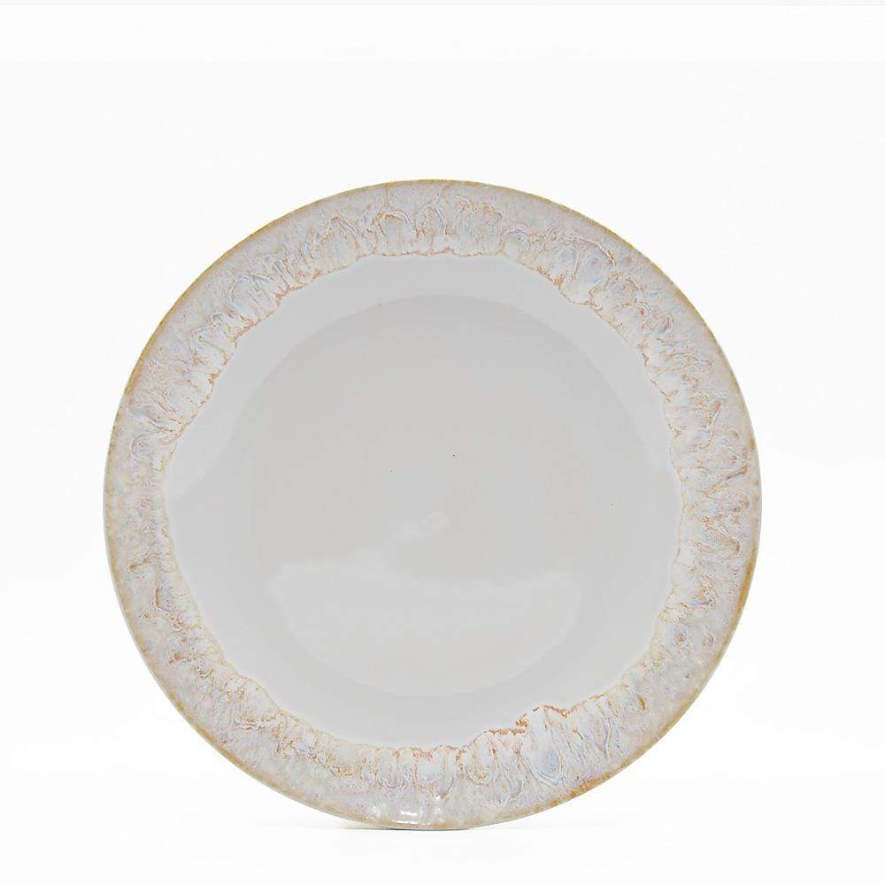 Taormina I Fine Stoneware Plate 10.6'' - White