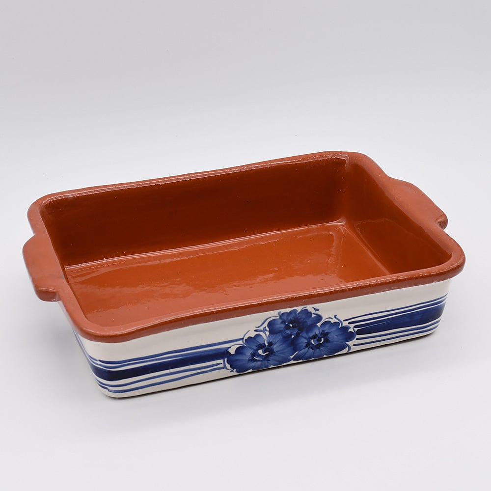 Terracotta Baking Dish - Blue