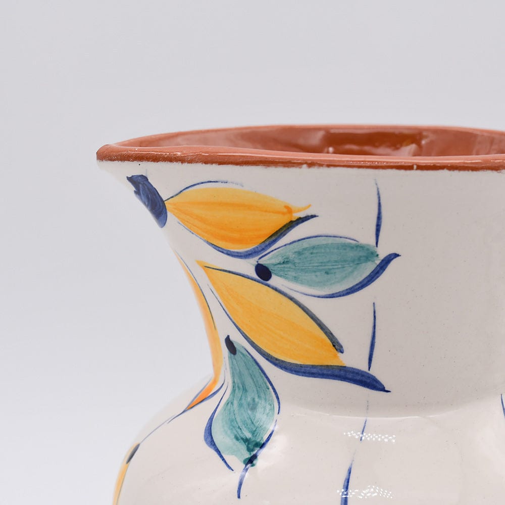 Terracotta Pitcher - Yellow