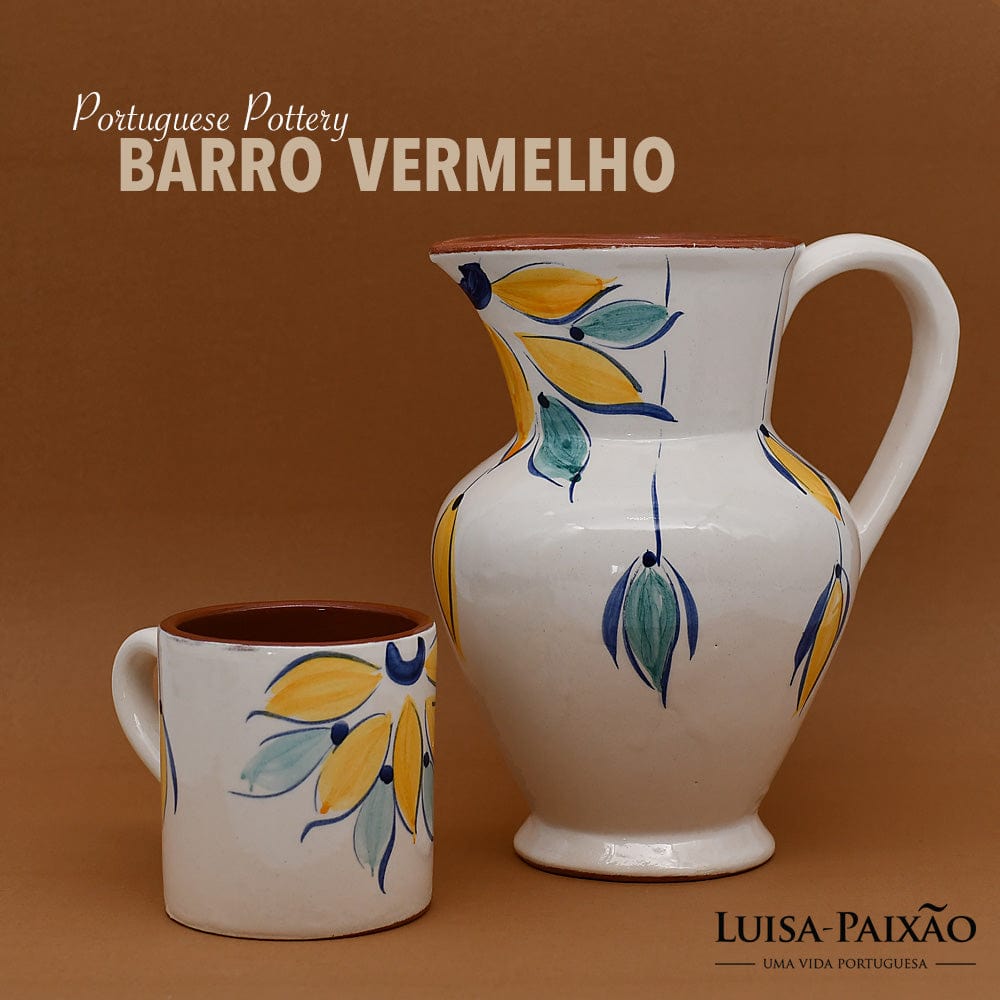 Terracotta Pitcher - Yellow