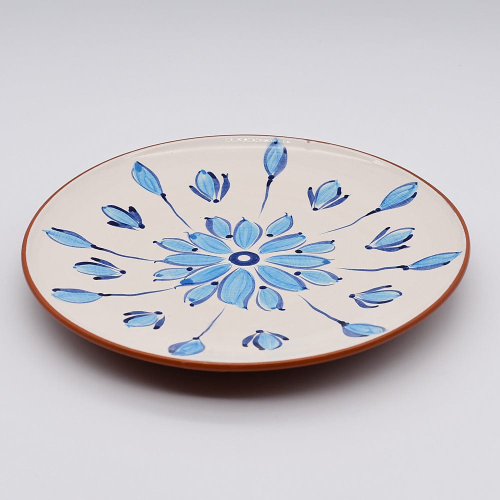 Terracotta Plate 11.0" - Turquoise