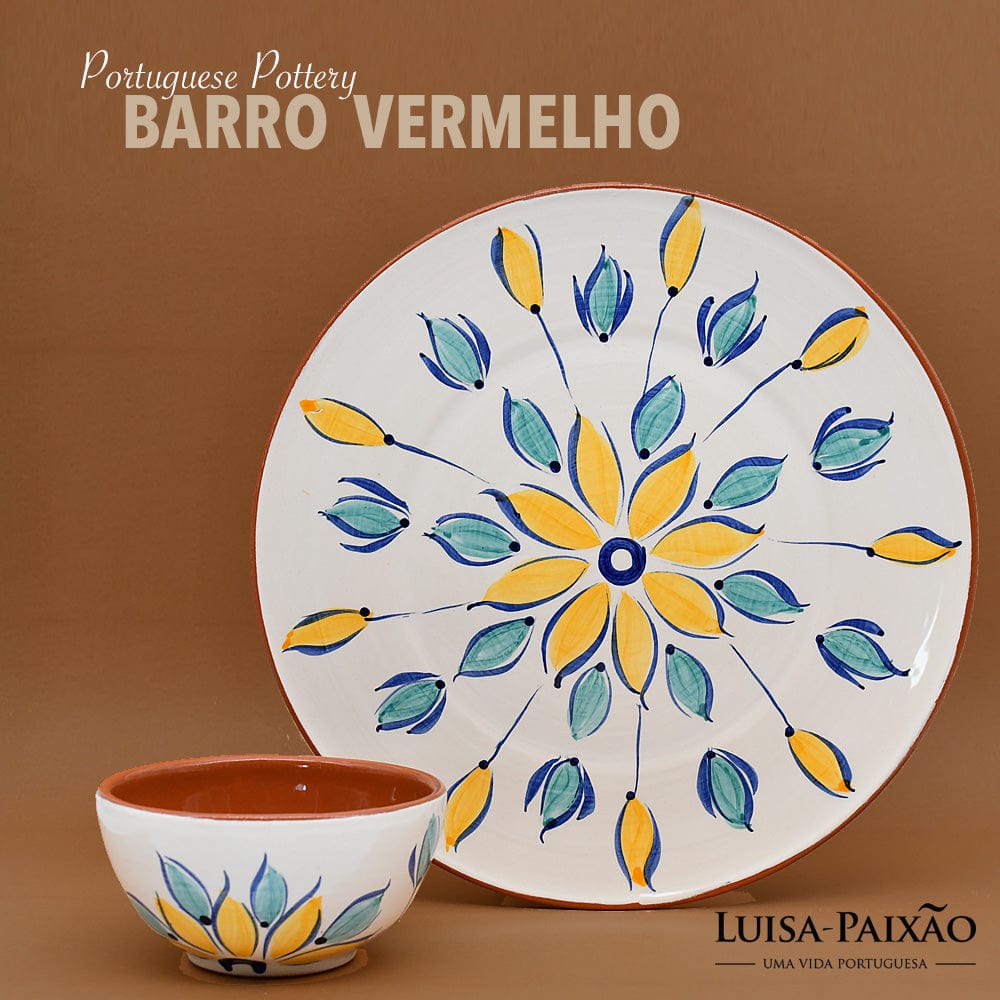 Terracotta Plate 11.0" - Yellow