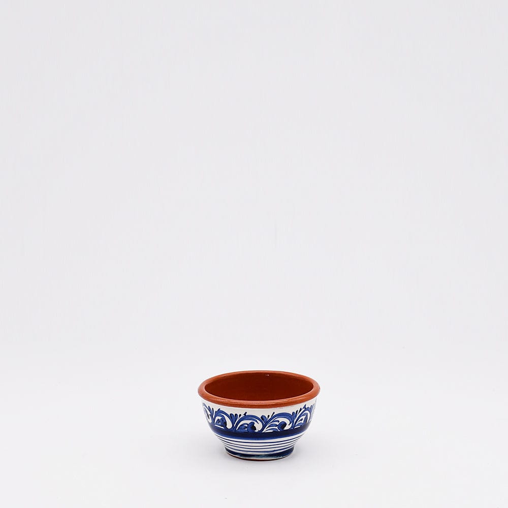 Terracotta Ramekin 3.5" - Blue