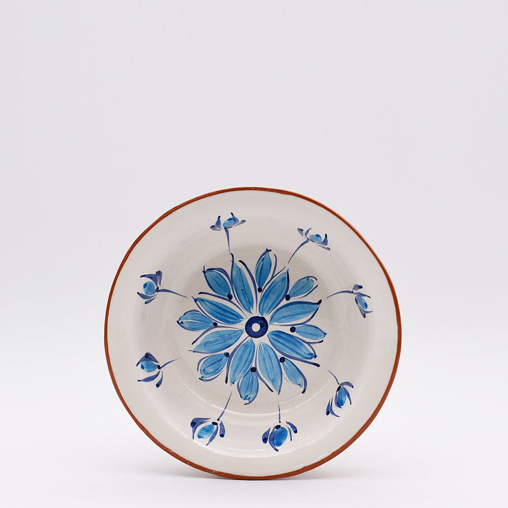 Terracotta Small Salad Bowl - Turquoise