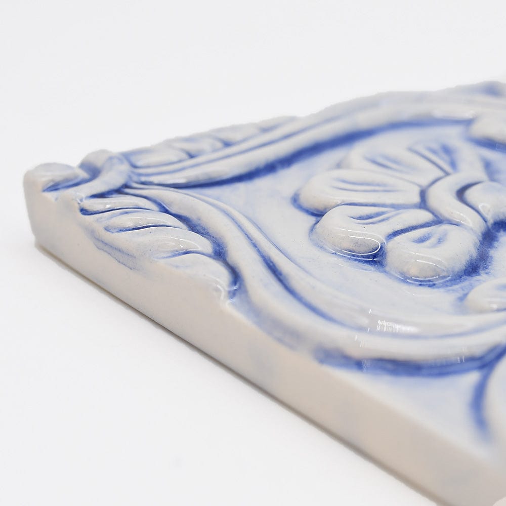 Textured Azulejo - Light Blue