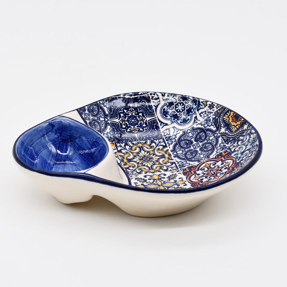 Tradicional | Ceramic Olives Serving Dish - Blue