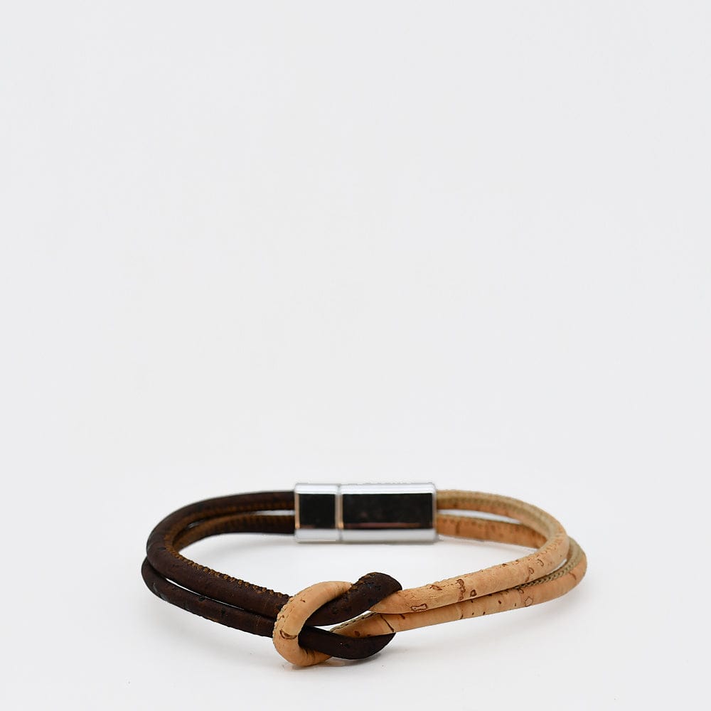 Two-tone Cork Bracelet