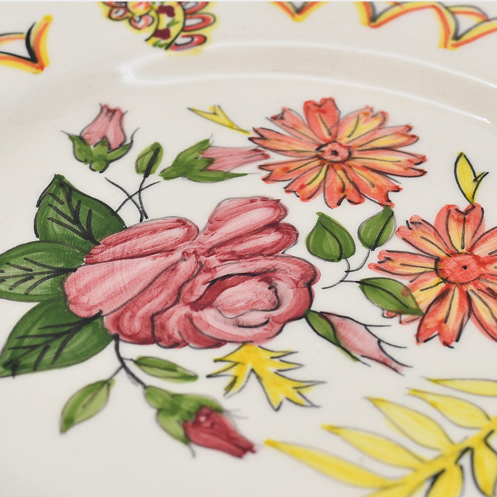 Viana I Hand-painted Ceramic Plate