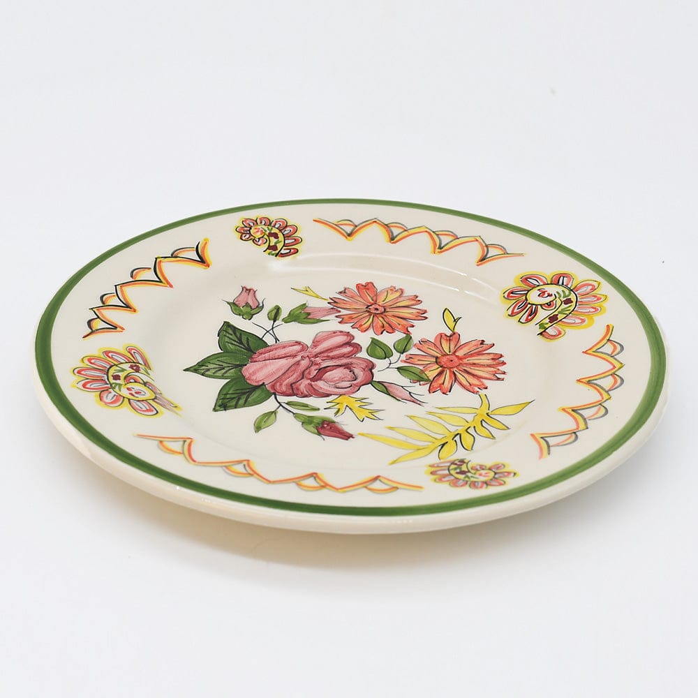Viana I Hand-painted Ceramic Plate